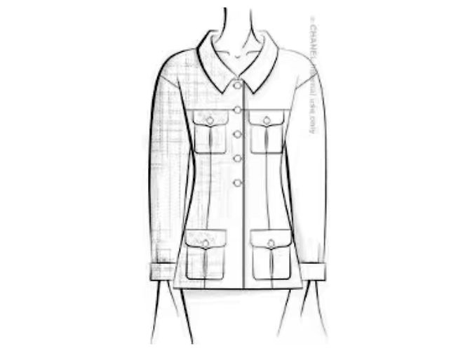 Chaquetas Chanel La Petite Veste Noire Multicolor - vista 4