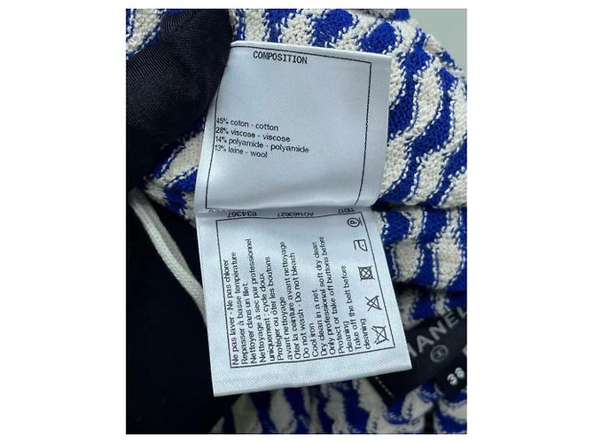 Chanel Strickware aus Baumwolle Mehrfarbig Größe 38 Mehrfarben - Ansicht 5