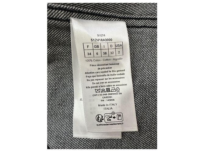 Autre Marque Dior Jeansjacke Damen Größe 34 Mehrfarben - Ansicht 8