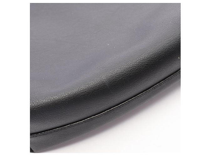 Autre Marque Bolso de mano de cuero negro Yves Saint Laurent - vista 7