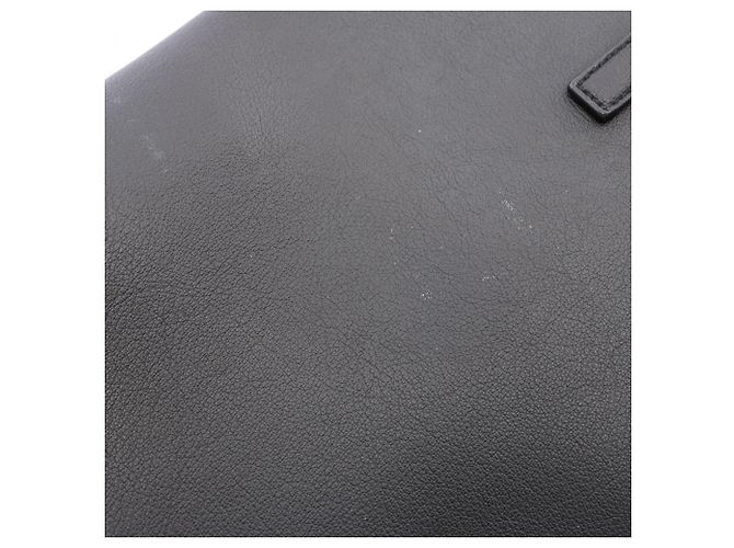 Autre Marque Bolso de mano de cuero negro Yves Saint Laurent - vista 9