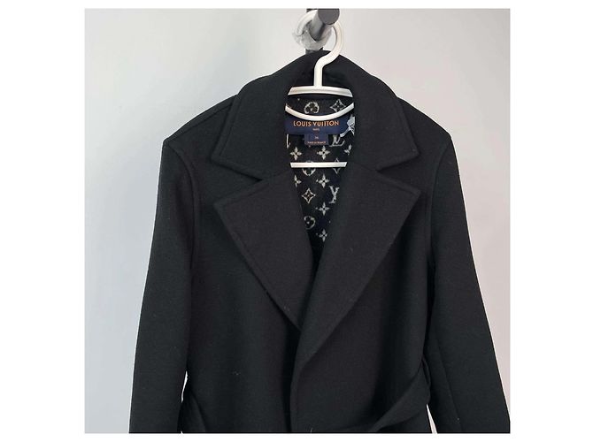Louis Vuitton Mantel aus Kaschmir Mehrfarben - Ansicht 3