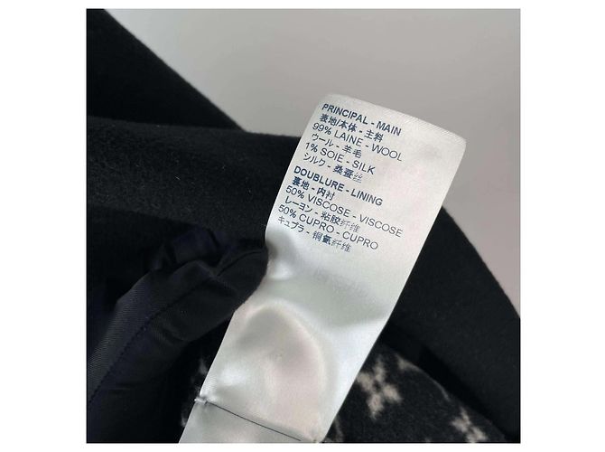 Louis Vuitton Mantel aus Kaschmir Mehrfarben - Ansicht 7