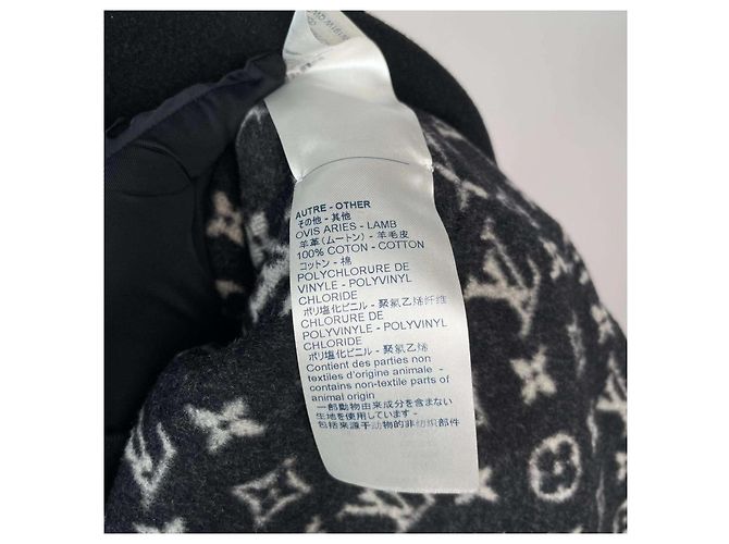 Louis Vuitton Mantel aus Kaschmir Mehrfarben - Ansicht 8