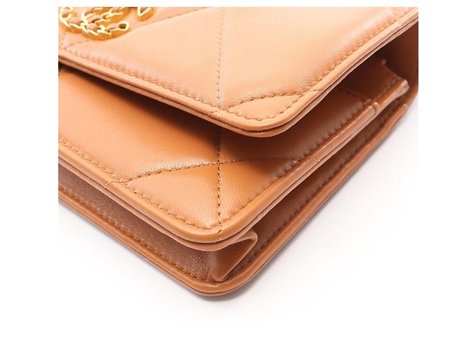 Borsa a tracolla Two-Way Chanel 19 Dixneuf Matelassé Marrone - vista 6