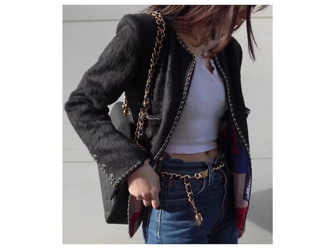 Chaquetas Chanel La Petite Veste Noire Negro - vista 5