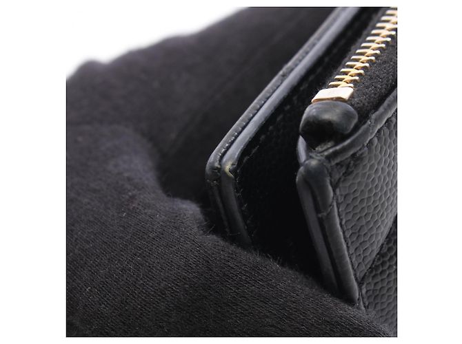 Autre Marque Portafoglio bi-fold Monogram Saint Laurent Paris Nero - vista 10