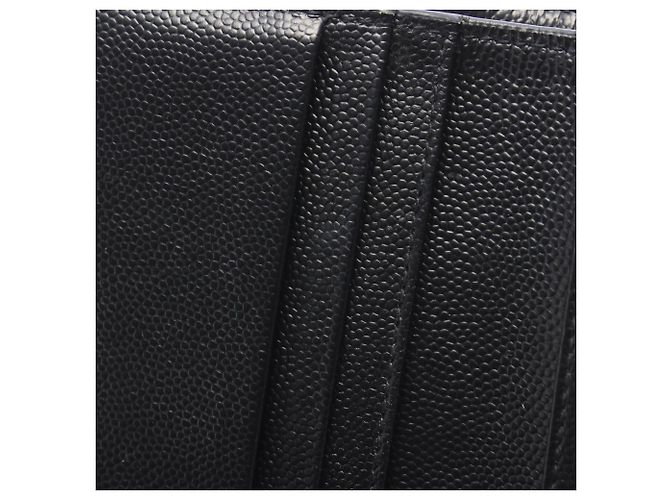 Autre Marque Portafoglio bi-fold Monogram Saint Laurent Paris Nero - vista 6