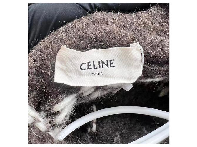 Céline Strickjacke aus Wolle Damen XS Mehrfarben - Ansicht 4