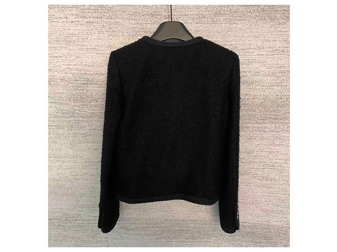 Céline Black Cashmere Jacket - view 2