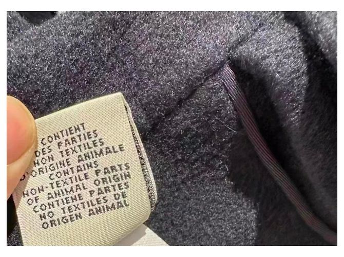 Abrigo Hermès de cashmere mujer talla 34 Multicolor - vista 5