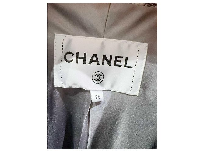 Chanel Wool Coat Multi Color Size 36 Multiple colors - view 2
