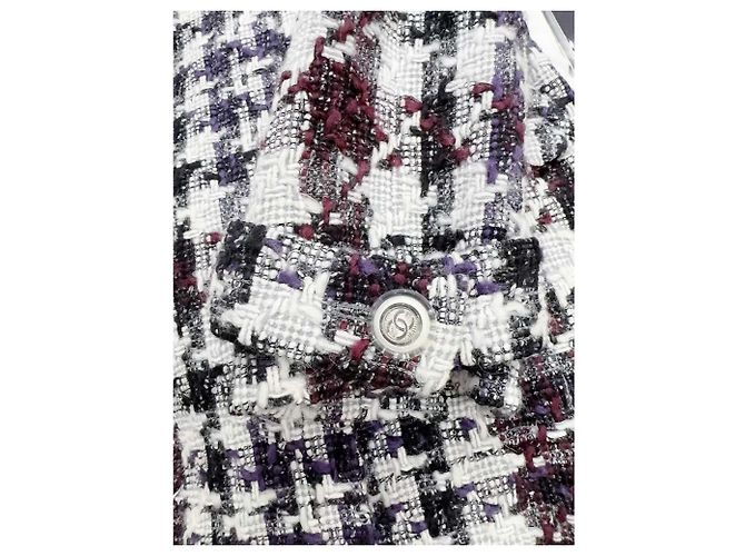 Chanel Wool Coat Multi Color Size 36 Multiple colors - view 3