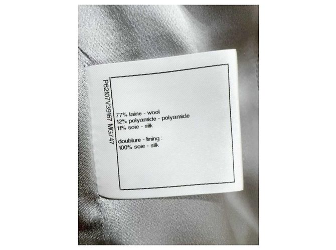 Chanel Wool Coat Multi Color Size 36 Multiple colors - view 4