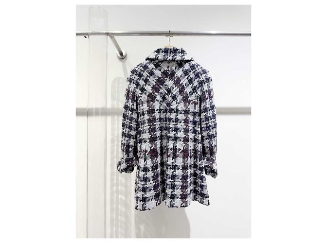 Chanel Wool Coat Multi Color Size 36 Multiple colors - view 7