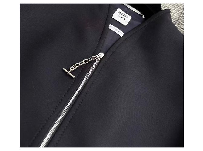 Abrigos Hermès Negro - vista 5