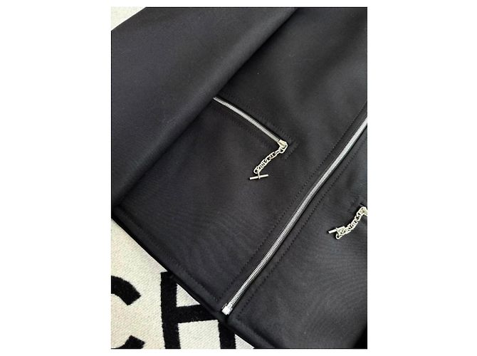 Abrigos Hermès Negro - vista 6