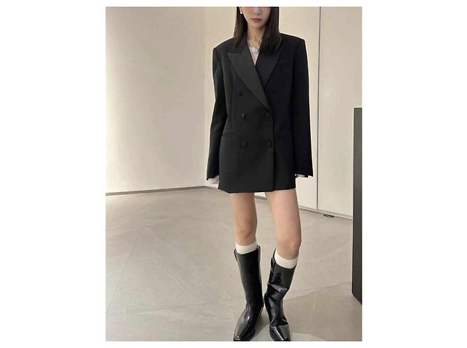Autre Marque Chaquetas Saint Laurent Negro - vista 5