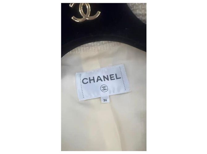 Abrigo Chanel de lana mujer talla 36 Multicolor - vista 5