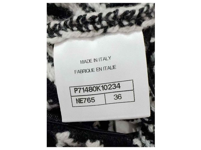 Chanel Rock aus Kaschmir mehrfarbig Größe 36 Mehrfarben - Ansicht 5