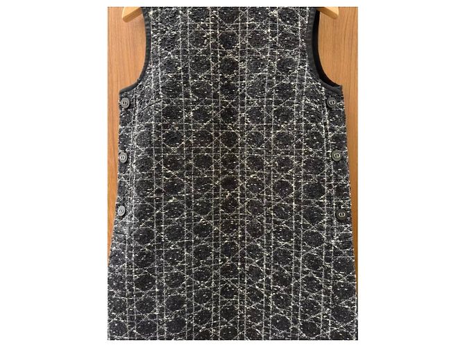 Autre Marque Dior Kleid aus Baumwolle Mehrfarben - Ansicht 2