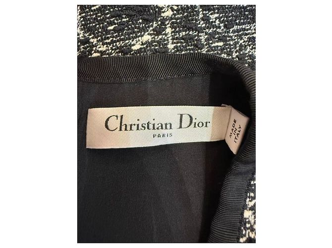 Autre Marque Dior Kleid aus Baumwolle Mehrfarben - Ansicht 3