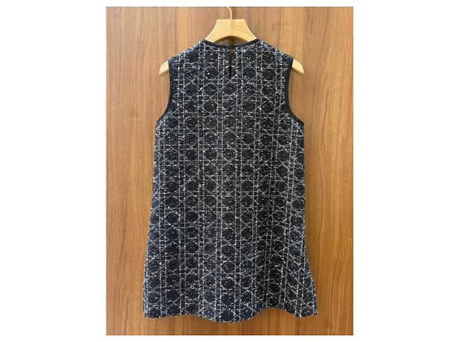 Autre Marque Dior Kleid aus Baumwolle Mehrfarben - Ansicht 4