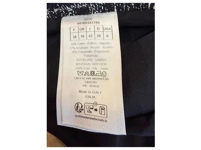 Autre Marque Dior Kleid aus Baumwolle Mehrfarben - Ansicht 5