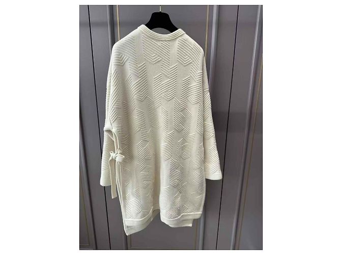 Hermès Strickjacke aus Wolle Damen Größe 34 Mehrfarben - Ansicht 2