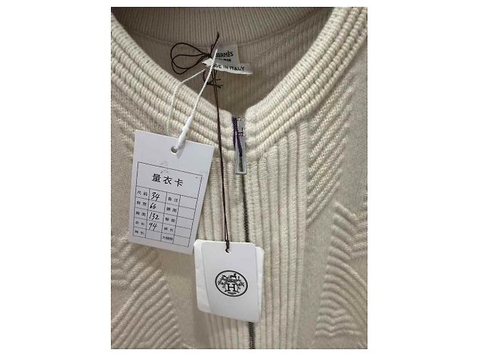 Hermès Strickjacke aus Wolle Damen Größe 34 Mehrfarben - Ansicht 3