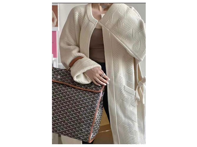 Hermès Strickjacke aus Wolle Damen Größe 34 Mehrfarben - Ansicht 4