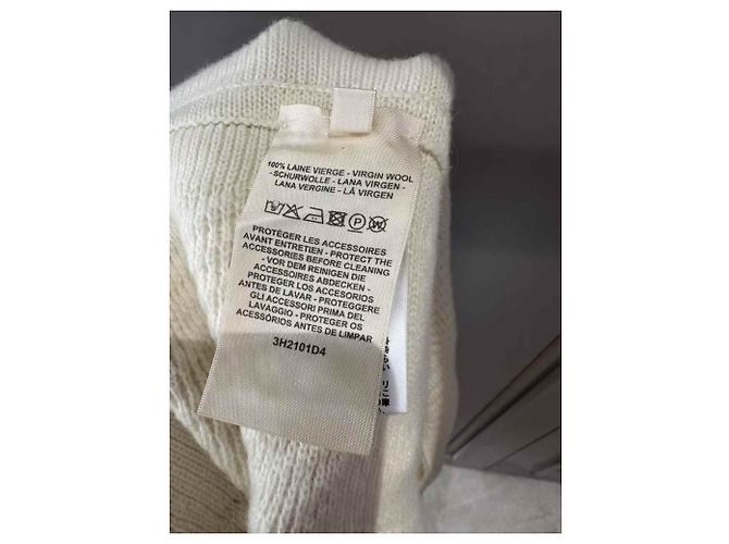 Hermès Strickjacke aus Wolle Damen Größe 34 Mehrfarben - Ansicht 6