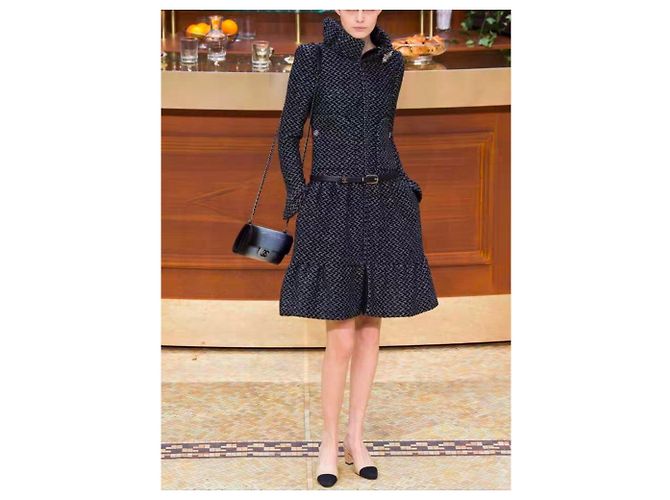 Vestido Chanel de tweed Multicolor - vista 3
