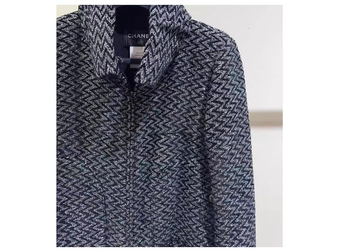 Vestido Chanel de tweed Multicolor - vista 7