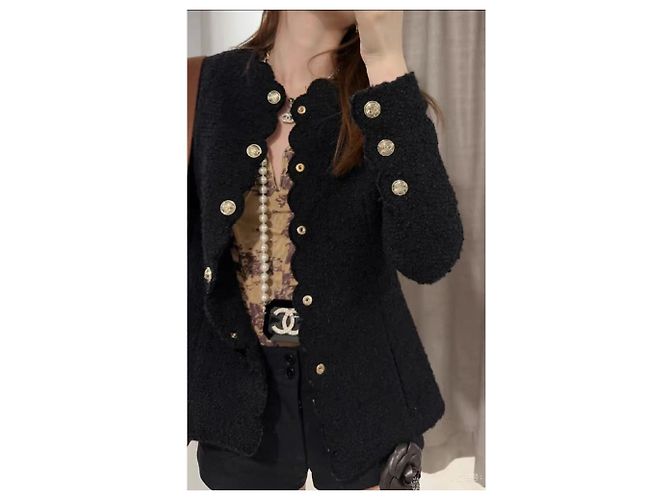 Chaquetas Chanel La Petite Veste Noire Negro - vista 6