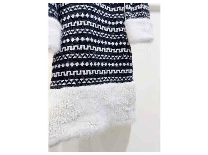 Chanel Kleid aus Wolle Mehrfarbig Größe 34 Mehrfarben - Ansicht 5