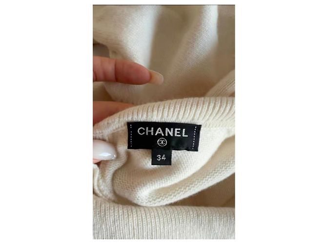 Chanel Kaschmir Strickware Damen 34 FR Mehrfarben - Ansicht 4