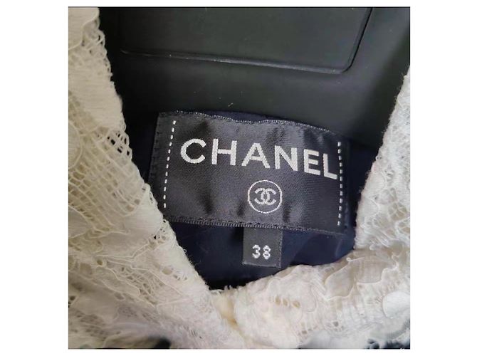 Chanel Kleid Wolle Mehrfarbig Größe 38 Mehrfarben - Ansicht 6