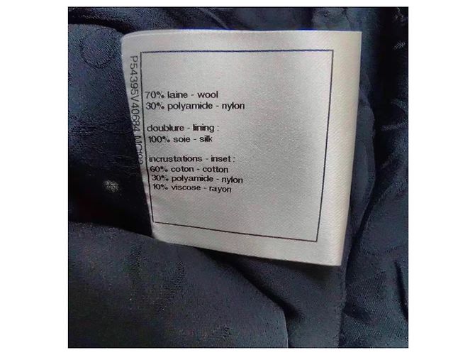 Chanel Kleid Wolle Mehrfarbig Größe 38 Mehrfarben - Ansicht 7