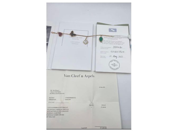 Pulseras Van Cleef & Arpels Lucky Alhambra Multicolor - vista 3