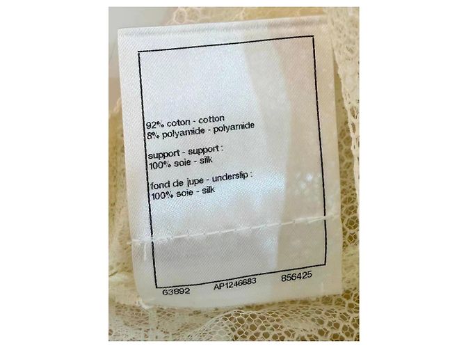 Chanel Baumwollkleid Mehrfarbig Größe 36 Mehrfarben - Ansicht 6