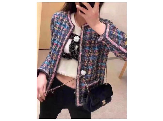Chaquetas Chanel La Petite Veste Noire Multicolor - vista 4