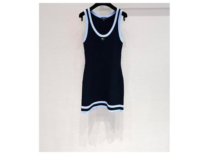 Vestido Chanel de algodón 40 FR Multicolor - vista 2