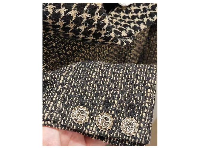 Chanel Kleid aus Wolle Mehrfarbig Größe 34 Mehrfarben - Ansicht 3