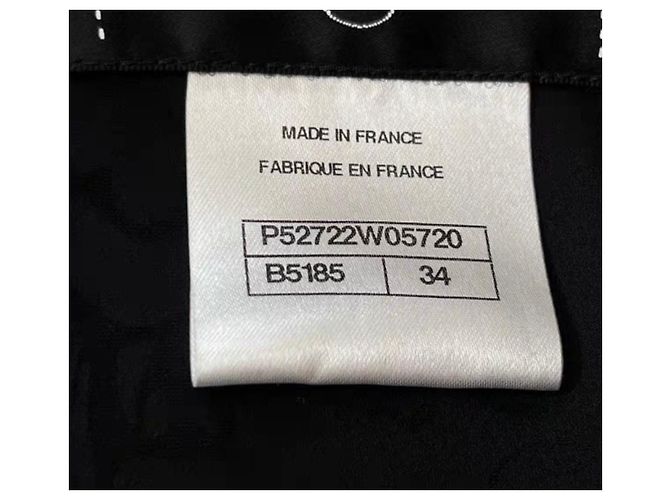 Chanel Kleid aus Wolle Mehrfarbig Größe 34 Mehrfarben - Ansicht 4