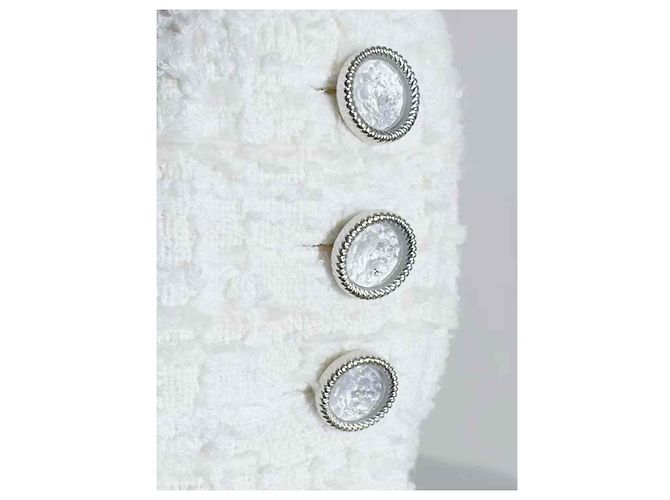 Chaquetas Chanel La Petite Veste Noire Blanco - vista 4