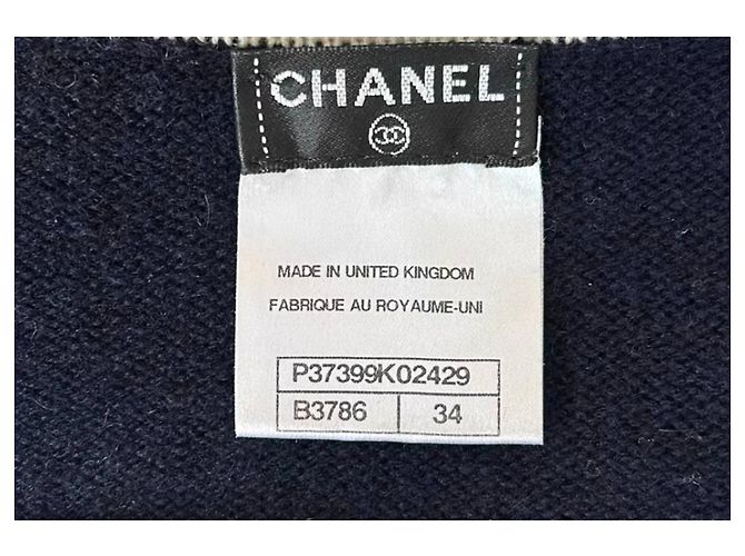 Chanel Kaschmir Strickwaren Damen 34 FR Mehrfarben - Ansicht 5