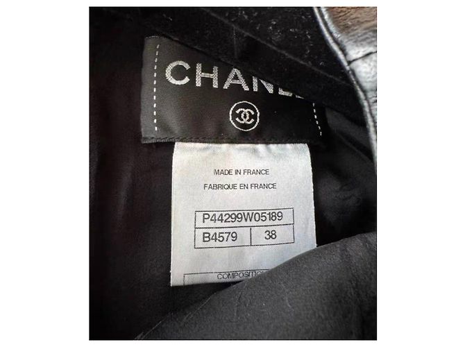 Vestido Chanel de cuero Multicolor - vista 7