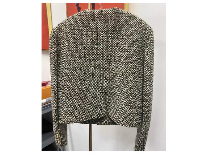 Céline Wolljacke Damen Größe 38 Mehrfarben - Ansicht 2