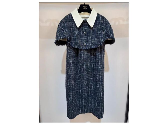 Vestido Chanel de tweed Multicolor - vista 2